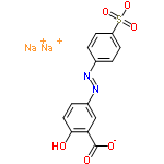 C13H8N2Na2O6S structure