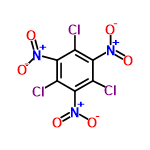 C6Cl3N3O6 structure