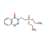 C12H16N3O3PS2 structure