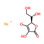 C6H7NaO6 structure