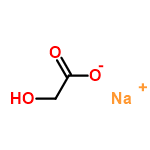 C2H3NaO3 structure