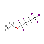 C6H5F9O structure
