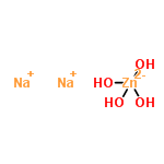 H4Na2O4Zn structure