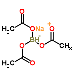 C6H10BNaO6 structure