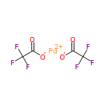 C4F6O4Pd structure