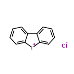 C12H8ClI structure