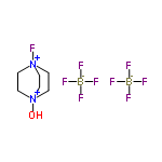 C6H13B2F9N2O structure
