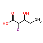 C5H9ClO3 structure