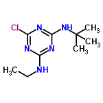 C9H16ClN5 structure