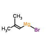 C4H7BrMg structure