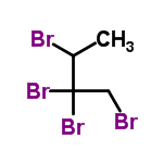 C4H6Br4 structure