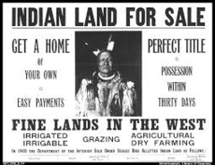 Law that forced policy of assimilation on Native Americans