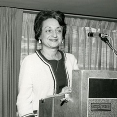 Author of Feminine Mystique; leader of ERA movement in 1970s.