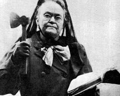 Leading activist in the Women's Christian Temperance Movement