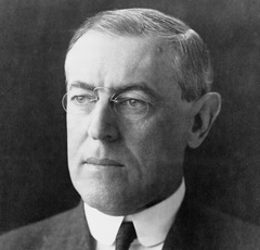 President who advocated neutrality before WWI; wrote 14 points