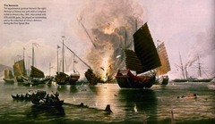 Why did British want to trade with China in the 1800's