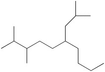 2,3-Dimethyl-6-(2-methylpropyl)decane OR 2,3-Dimethyl-6-isobutyldecane