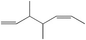 (5E)-3,4-Dimethyl-1,5-heptadiene