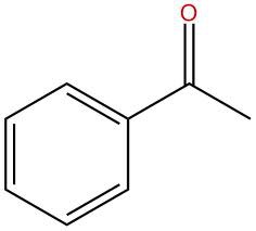 (acetophenone) ((methyl phenyl ketone))