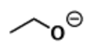 Draw an alkoxide and define it