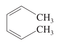 Draw and name the acyclic counterpart of cyclohexa-1,3-diene.