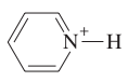 Draw the pyridinium ion.