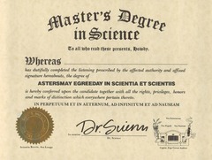 master's degree