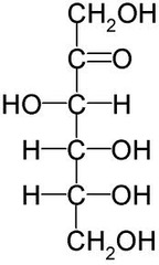 Straight Chain Structure of Fructose