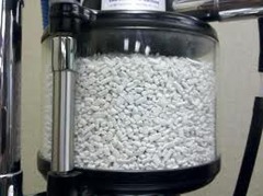 Canister for CO2 absorbent