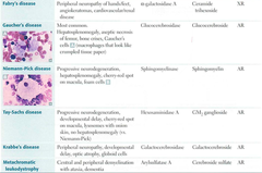 Lysosomal storage dz's (generally)