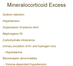 Mineralcorticoid Excess