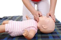 What is the technique you use on a infant/child to give 2 rescue breaths?