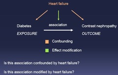 Effect Modification vs Confounding: Two Questions to Ask