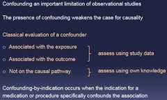 Evaluation of Different Confounding Factors