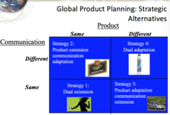 Global Product Planning (Strategic Alternatives)