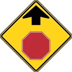Stop Sign Ahead