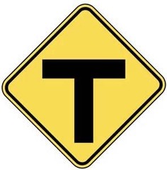 T-Intersection Ahead