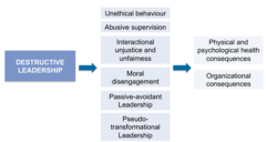 Desruptive leadership and consequences