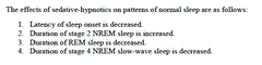 How do Benzos effect REM sleep (and the other sleep stages)