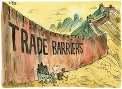Trade barrier