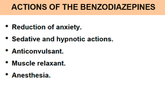 What are the clinical uses of Benzos