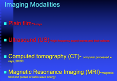 4 imaging modalities for kidney