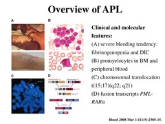 Acute Promyelocytic Leukemia drugs (AML subtype 3)