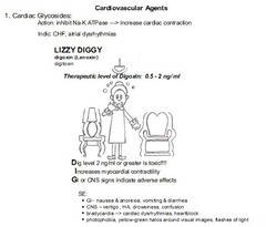 Cardiac Glycosides (memory)