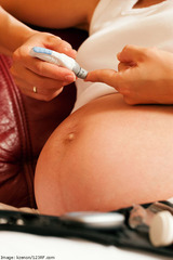_____ is typically caused by the development of insulin resistance late in pregnancy.