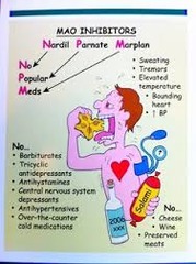 Monoamine oxidase inhibitors (MAOI's)