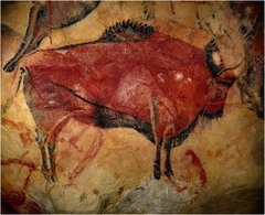 Bison, Altamira Cave, PALEOLITHIC, wall-painting, Spain