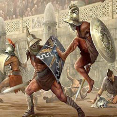 Give the Latin word *gladiator* is derived from.