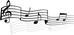 mellifluous (adj) (honeyed,euphonious,harmonious)