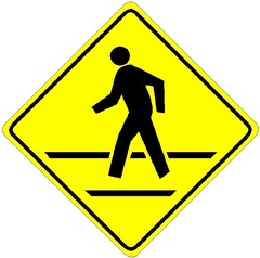 What is a meaning of *pedestrian*?